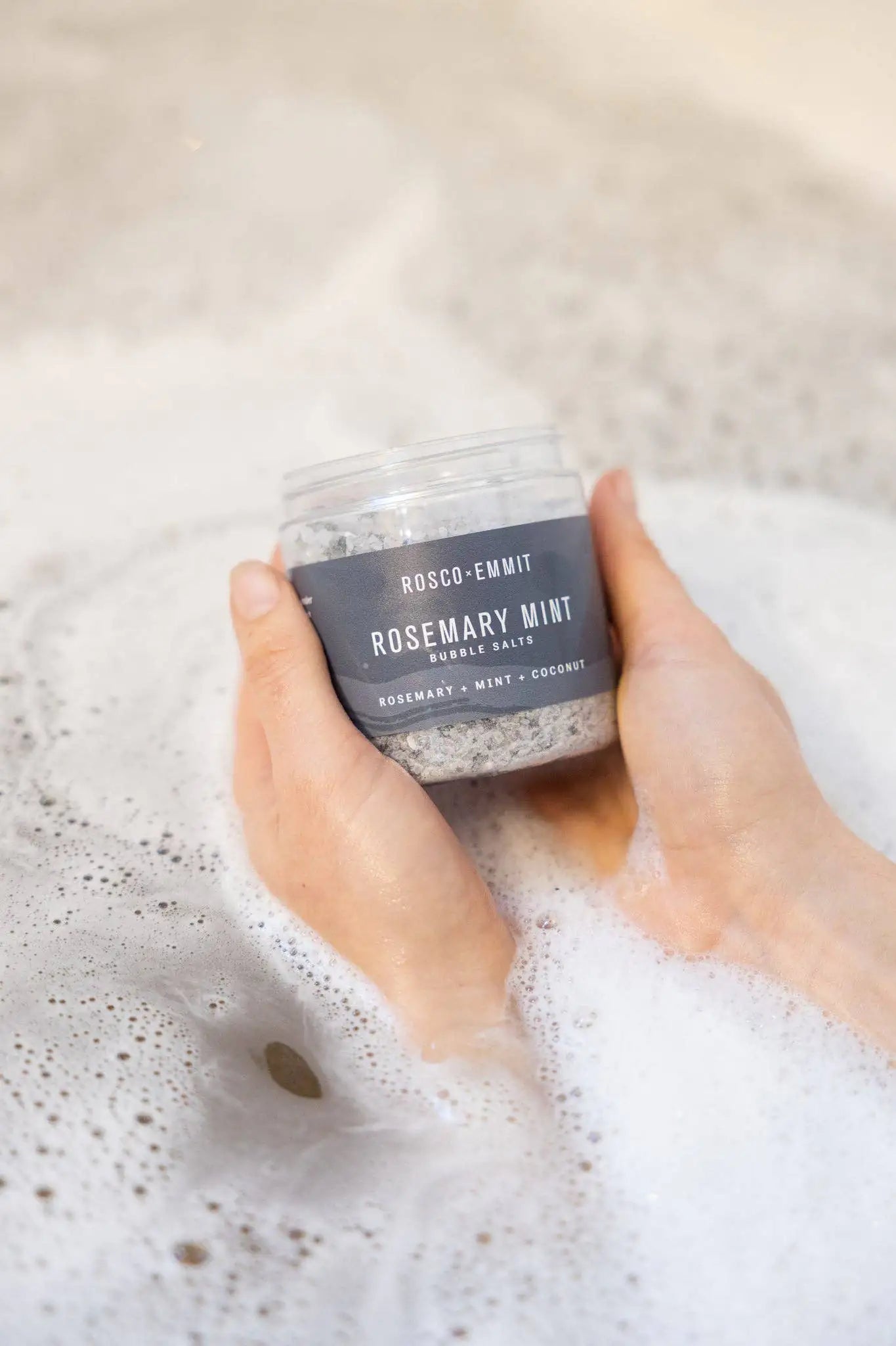 Bubble Bath Salts - Rosemary Mint (250 grams)