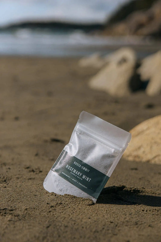 Bubble Bath Salts - Rosemary Mint (Sample Stocking Stuffer Size)
