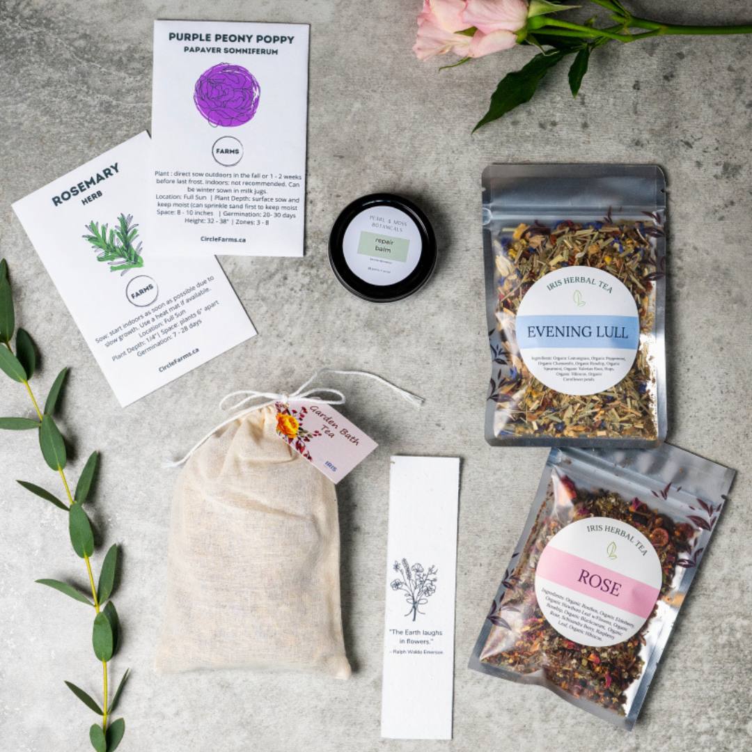 Gardening & Tea Gift Set Box