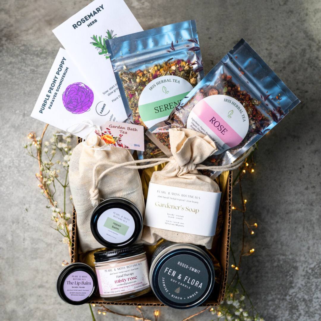 Gardening & Tea Gift Set - Deluxe