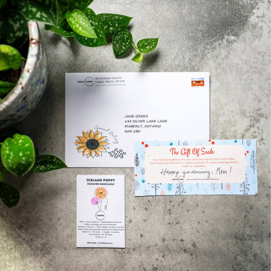 Canadian Seed Subscription – 1-Year Mixed Seeds Gift